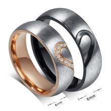 Jewelry Manufacturers Man and Woman Titanium Wedding Band Rings